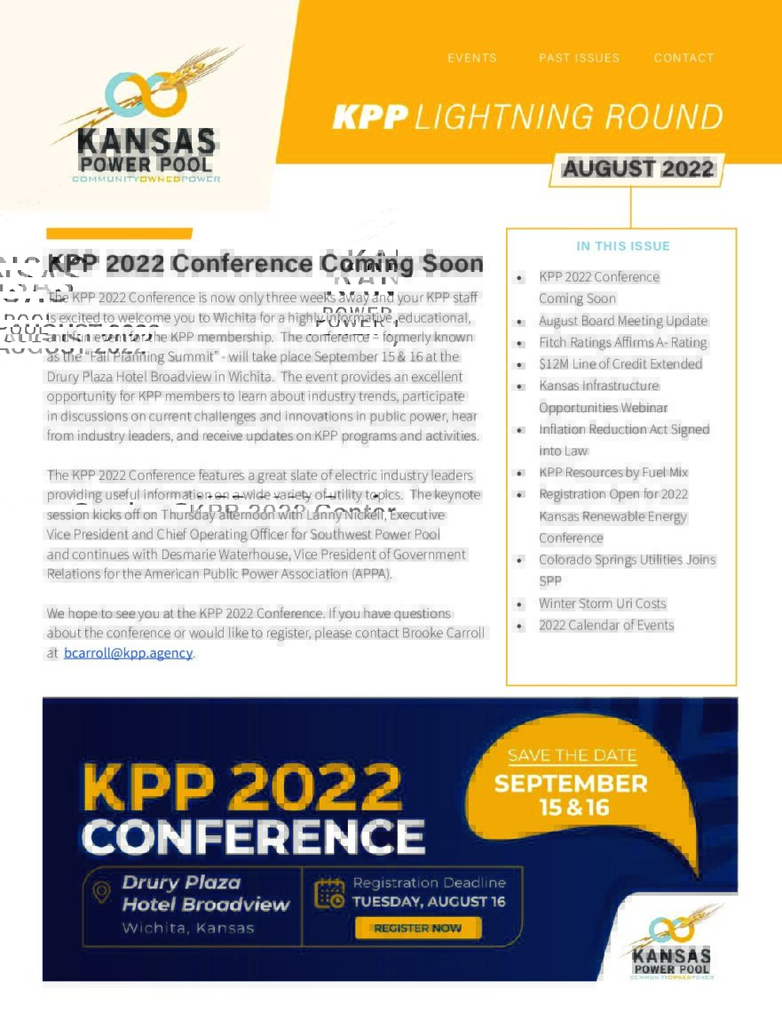 August 2022 PDF Cover Page