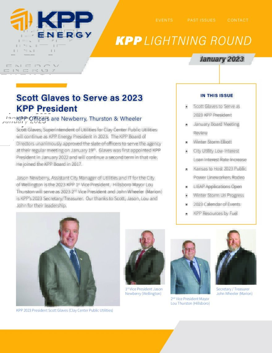 January 2023 PDF Cover Page