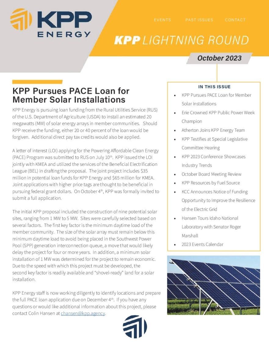 October 2023 PDF Cover Page